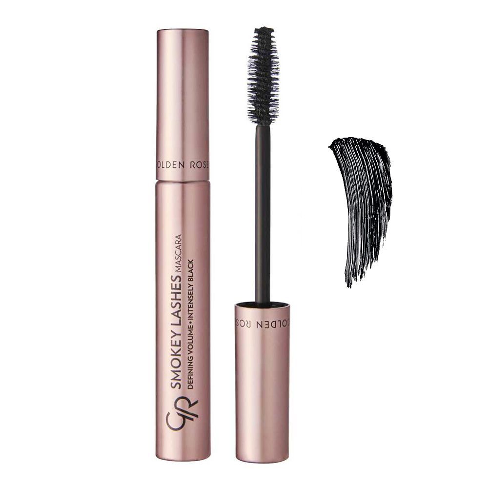 Golden Rose Defining Volume Intensely Black Smokey Lashes Mascara - Front View