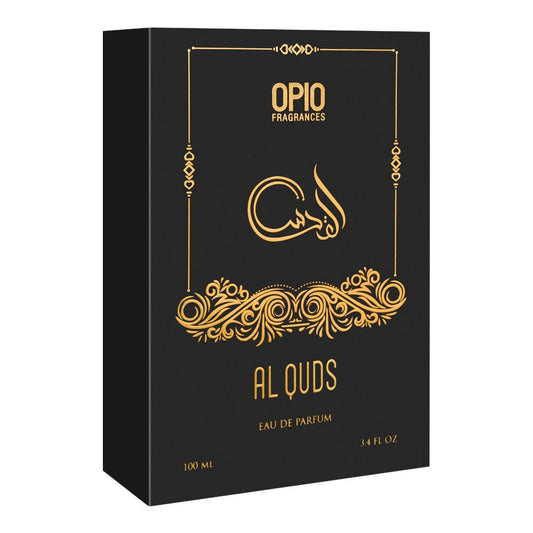 Opio Al Quds Eau De Parfum, For Men & Women, 100ml - Front View