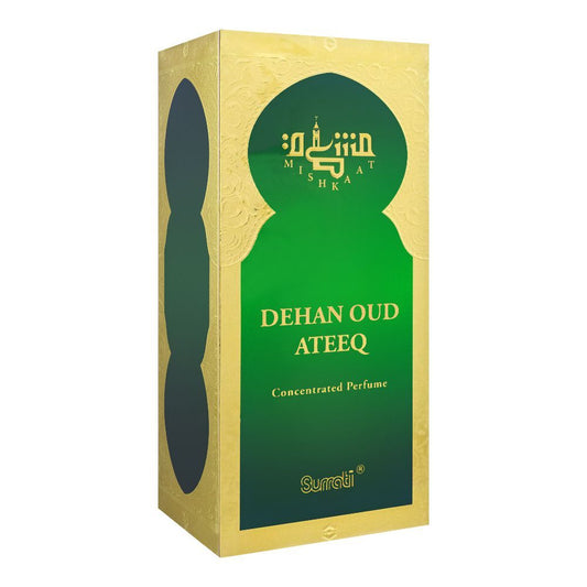 Surrati Dehan Oudh Ateeq, For Men & Women, 25ml - Front View