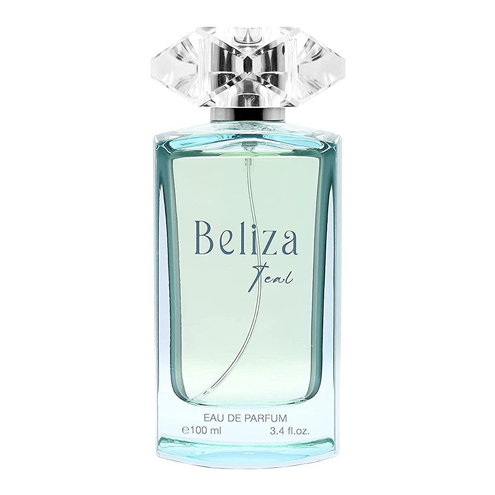 Beliza Teal Eau De Parfum, For Men, 100ml - Front View