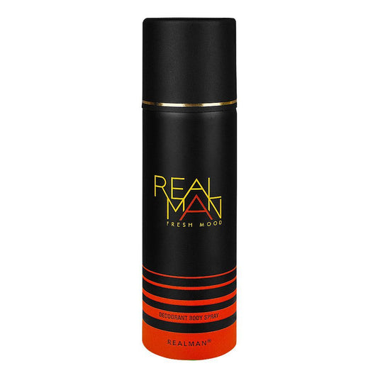 RealMan Fresh Mood Deodorant Body Spray, 150ml - Front View