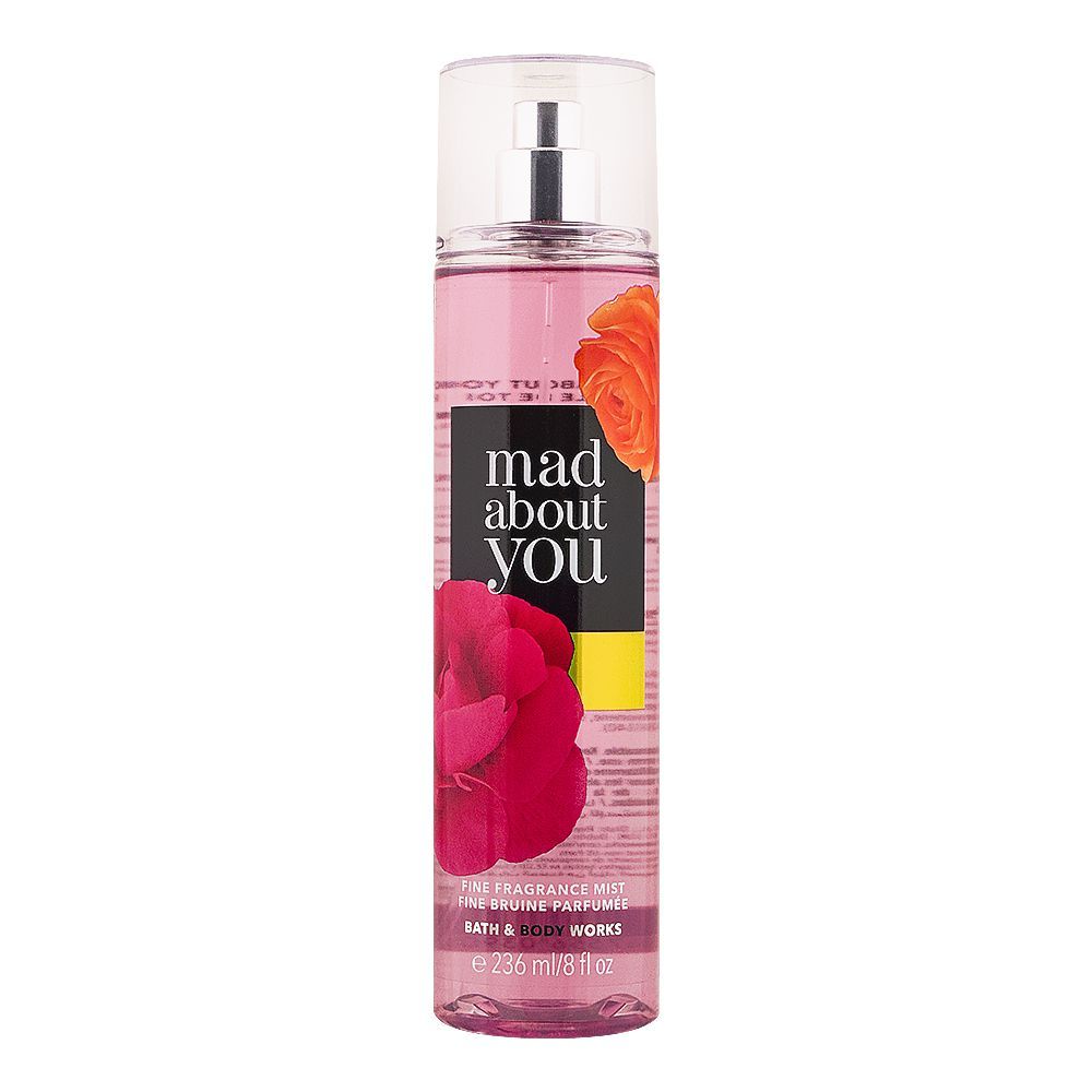 Bath & Body Works Mad About You Fragrance Mist, Pink, 236ml - Front View