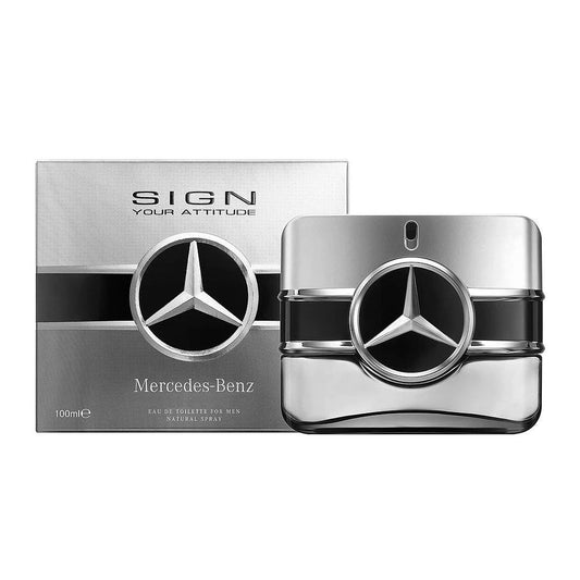 Mercedes-Benz Sign Your Attitude For Men Eau De Parfum, 100ml - Front View