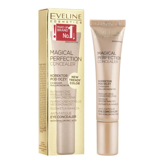 Eveline Magical Perfection Anti-Fatigue Eye Concealer, 02A, Light Vanilla - Front View