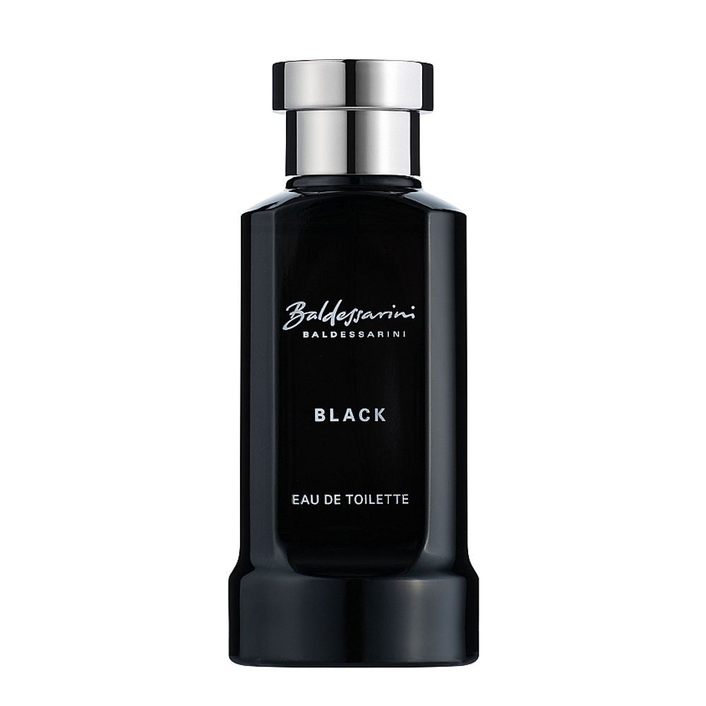 Baldessarini Black Eau De Toilette, For Men, 75ml - Front View