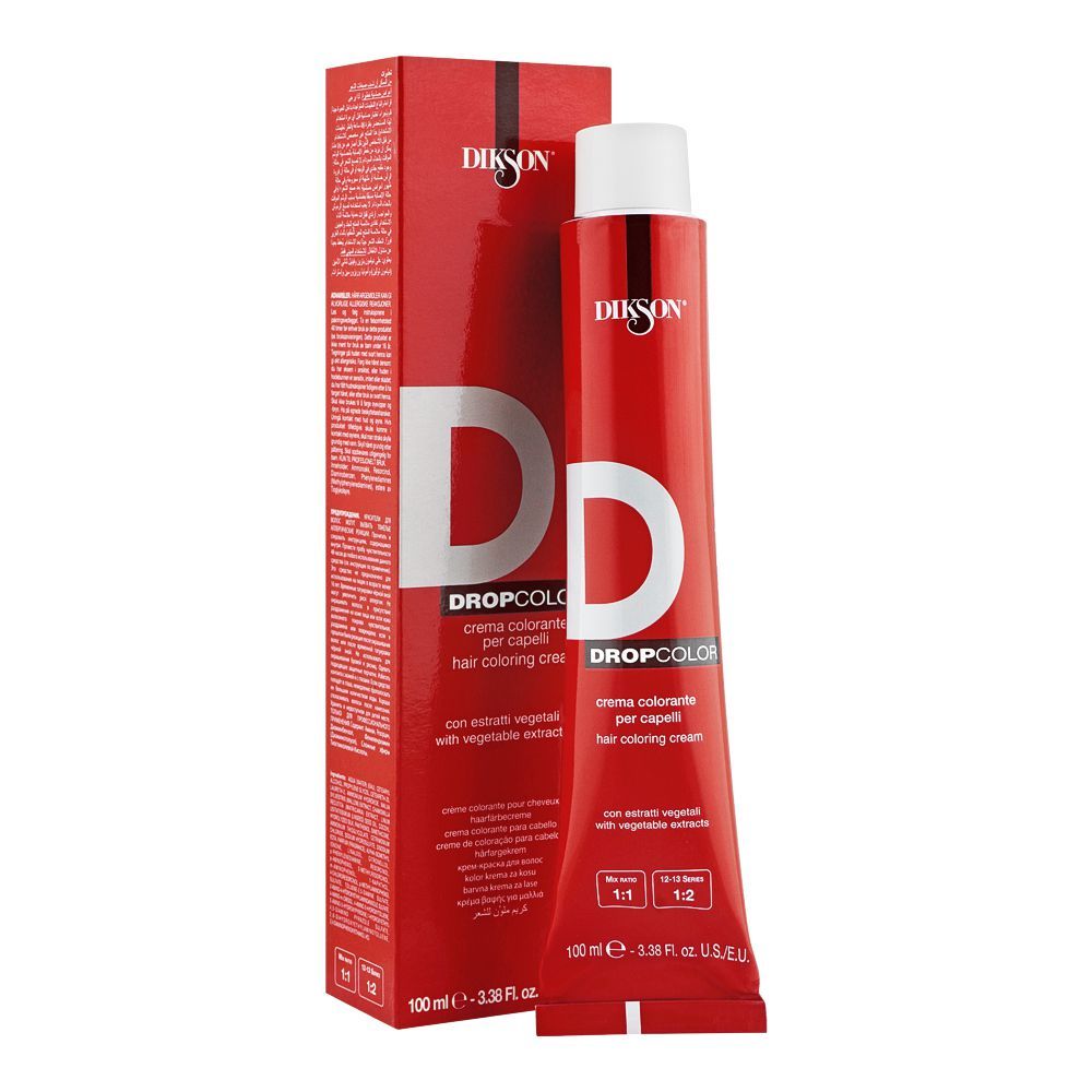 Dikson Drop Color Hair Cream, 100ml, 10.111 -  Front View