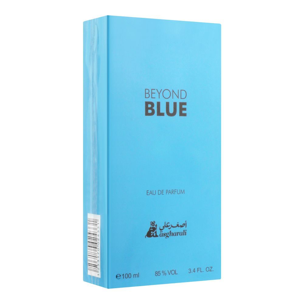 Asghar Ali Beyond Blue Eau De Parfum, For Men, 100ml - Front View