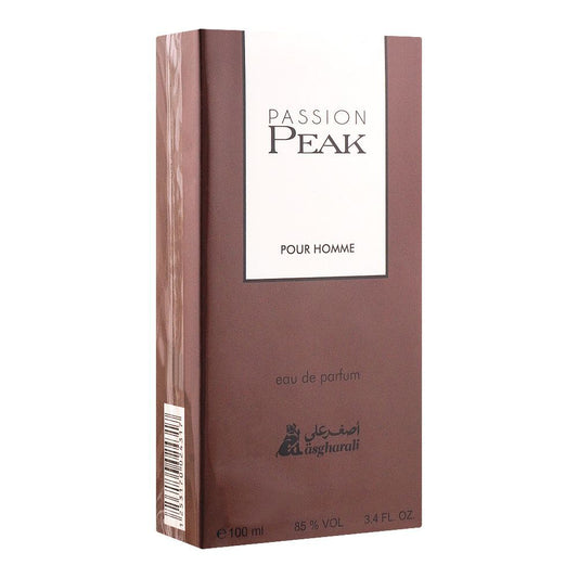 Asghar Ali Passion Peak Pour Homme Eau De Parfum, For Men, 100ml - Front View