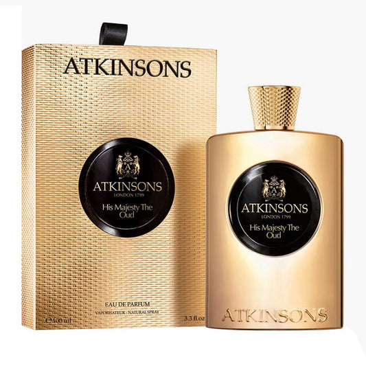 Atkinsons His Majesty The Oud Eau De Parfum, For Men, 100ml - Front View