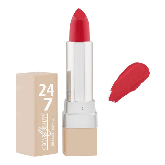 Oscar's Beauty 247 Matte Lipstick, 407 - Front View