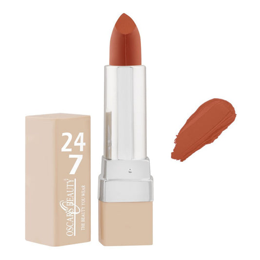 Oscar's Beauty 247 Matte Lipstick, 422 - Front View