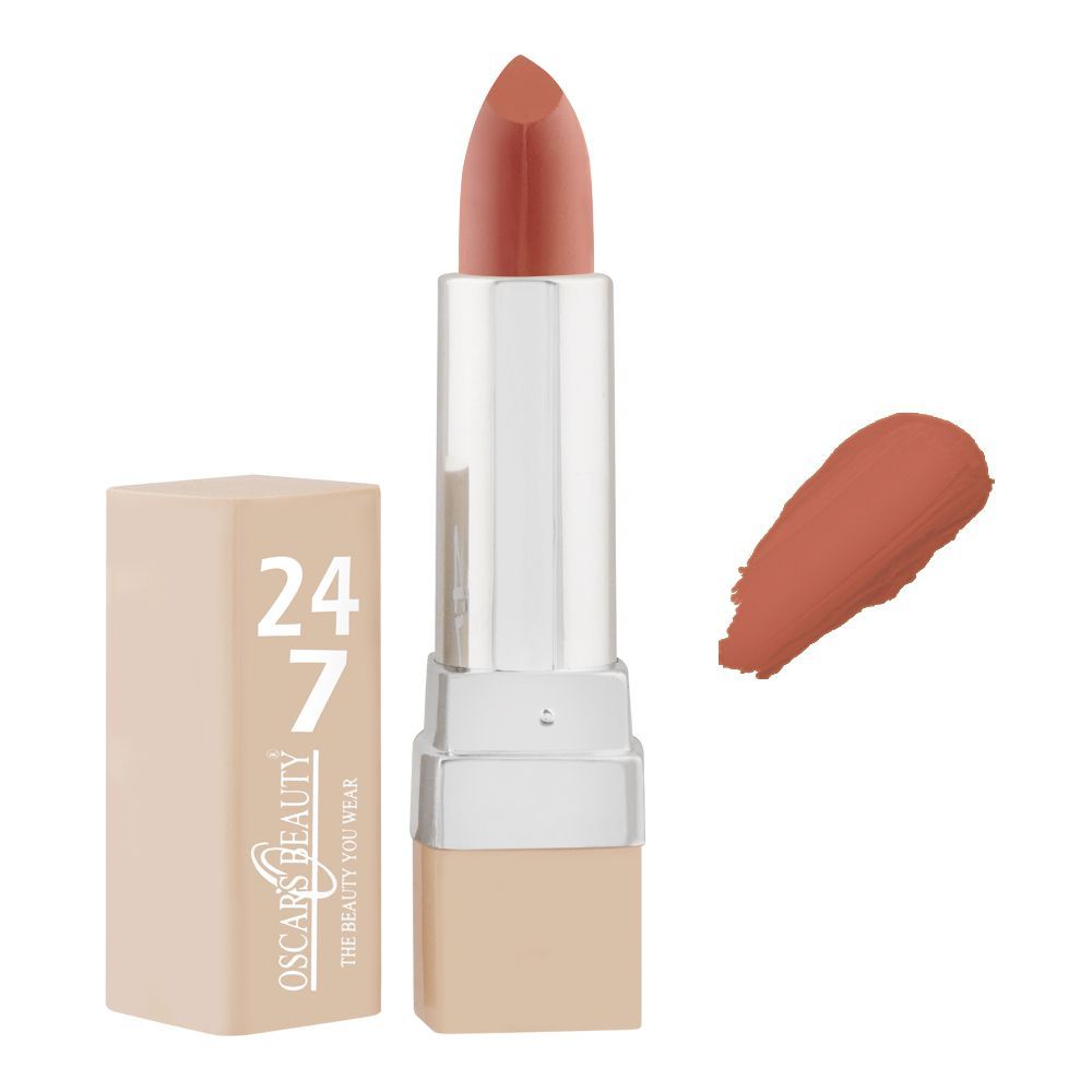 Oscar's Beauty 247 Matte Lipstick, 453 - Front View