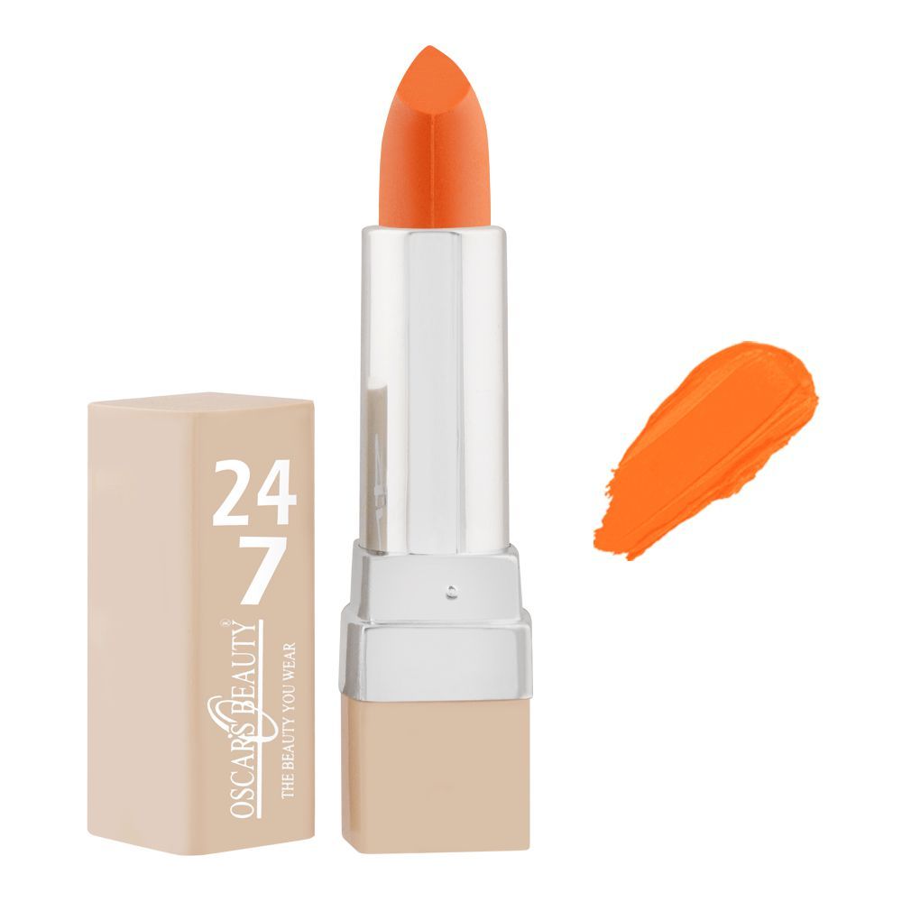 Oscar's Beauty 247 Matte Lipstick, 468 - Front View