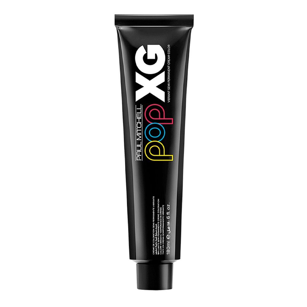 Paul Mitchell Pop XG Vibrant Semi Permanent Cream Color, Yellow, 180ml -  Front View