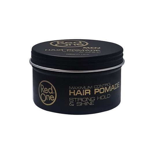 Red One Strong Hold & Shine Hair Pomade, 100ml - Front View