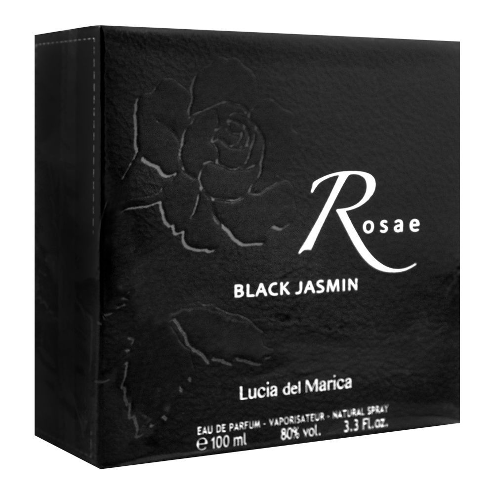 Lucia Del Marica Rosae Black Jasmin Eau De Parfum, For Women, 100ml - Front View