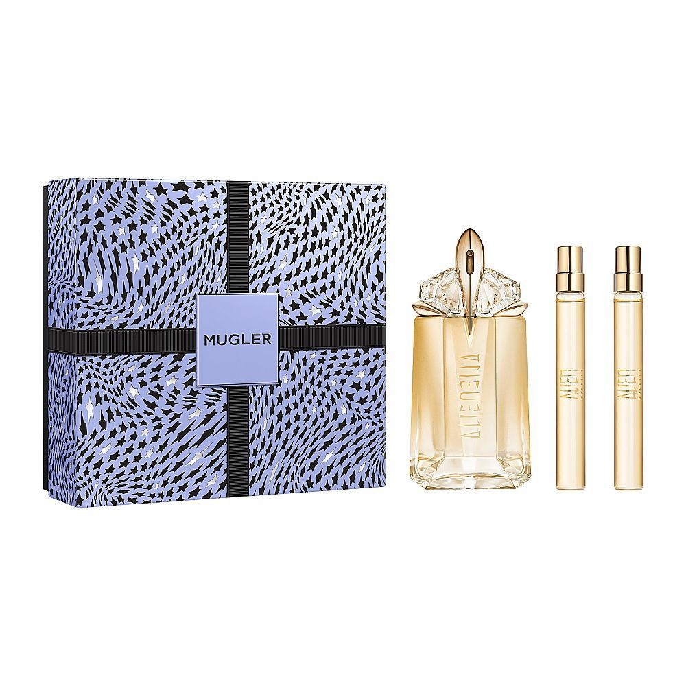 Thierry Mugler Alien Goddess Set For Women, Eau De Parfum 60ml + Rechargeable Spray, 2x10ml - Front View