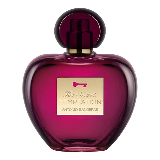 Antonio Banderas Her Secret Temptation Eau De Toilette, For Women, 80ml - Front View