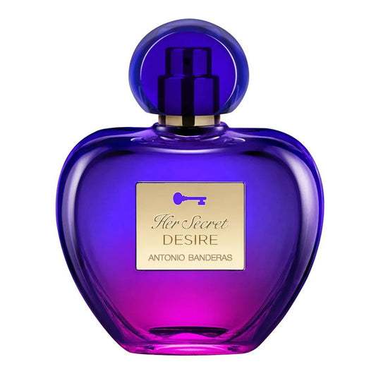 Antonio Banderas Her Secret Desire Eau De Toilette, For Women, 80ml - Front View