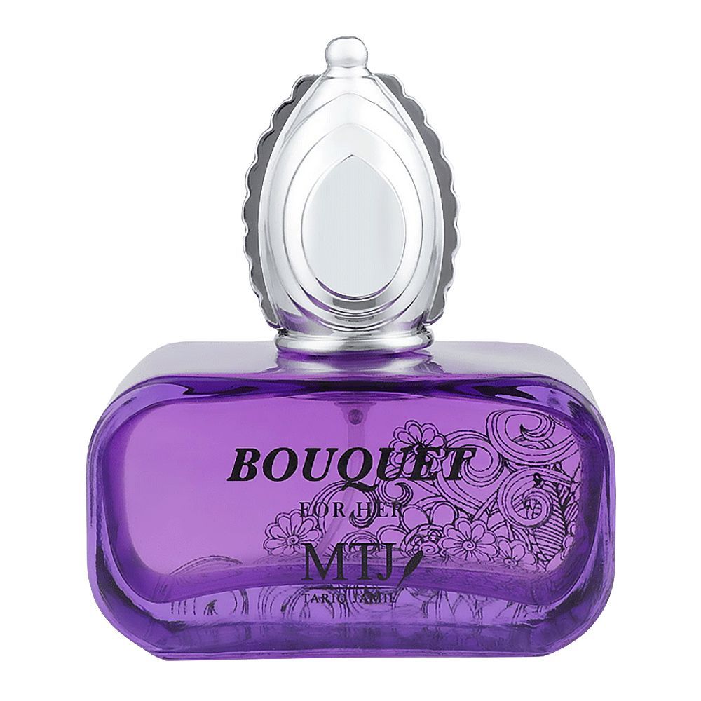 MTJ Tariq Jamil Bouquet For Her Eau De Parfum, For Women, 100ml - Front View