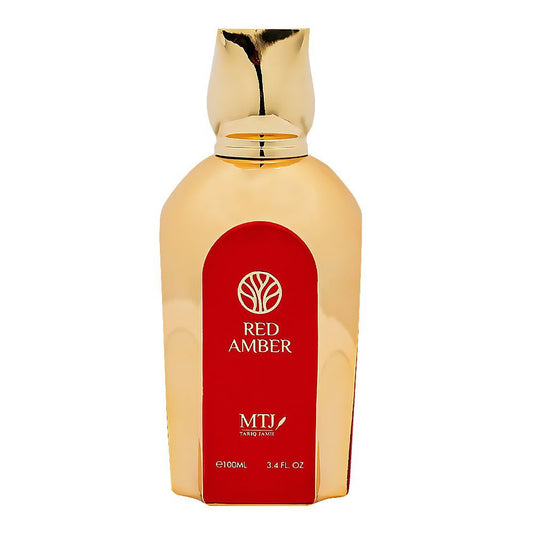 MTJ Tariq Jamil Red Amber Eau De Parfum, For Women, 100ml - Front View