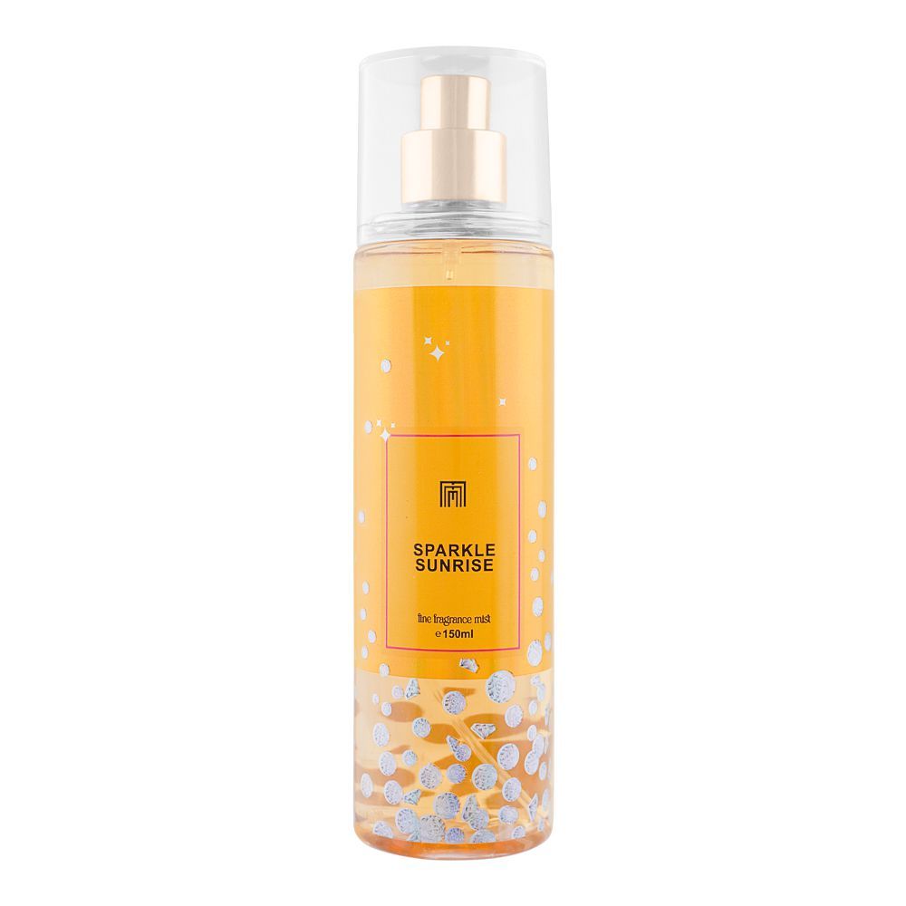 Masarrat Misbah Sparkle Sunrise Fine Fragrance Mist, 150ml - Front View