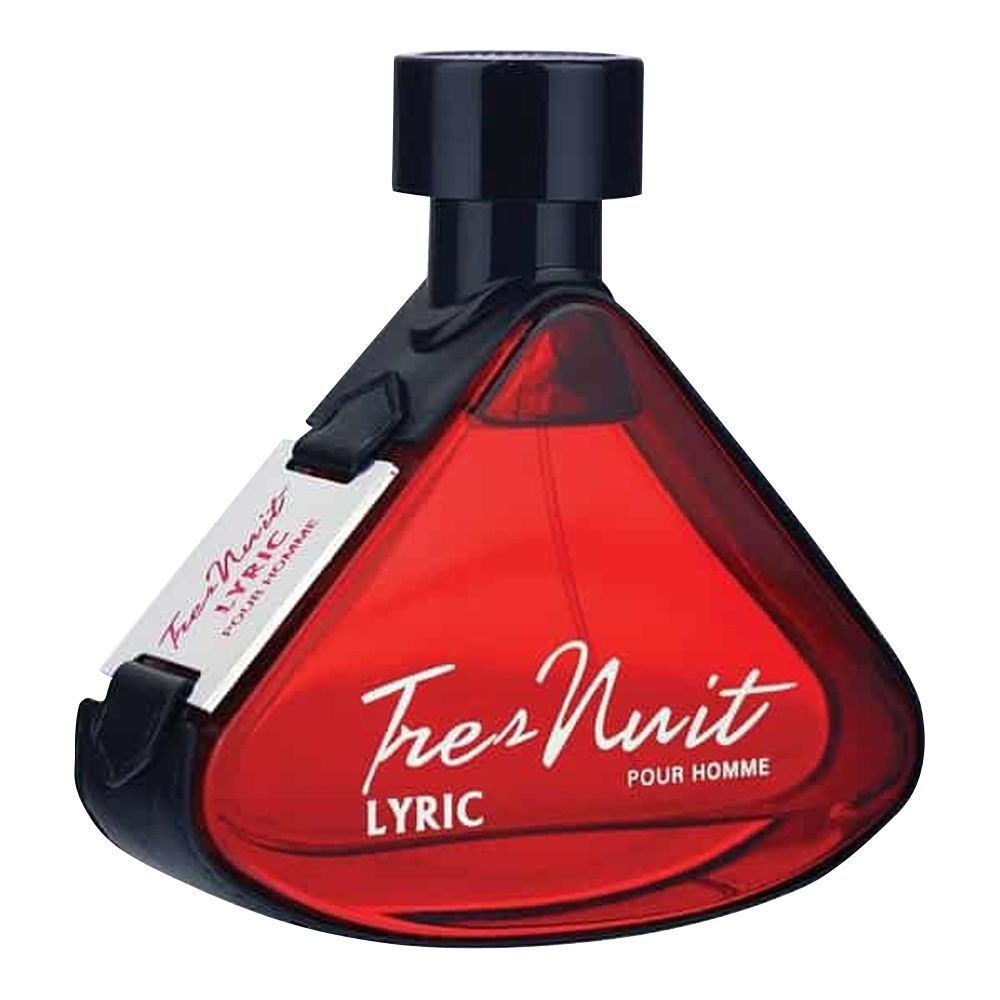 Armaf Tres Nuit Lyric Pour Homme Eau De Parfum, For Men, 100ml - Front View