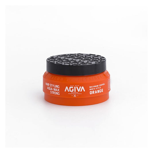 Agiva Professional Strong Hair Styling 01 Aqua Wax Orange, 90ml - Front View