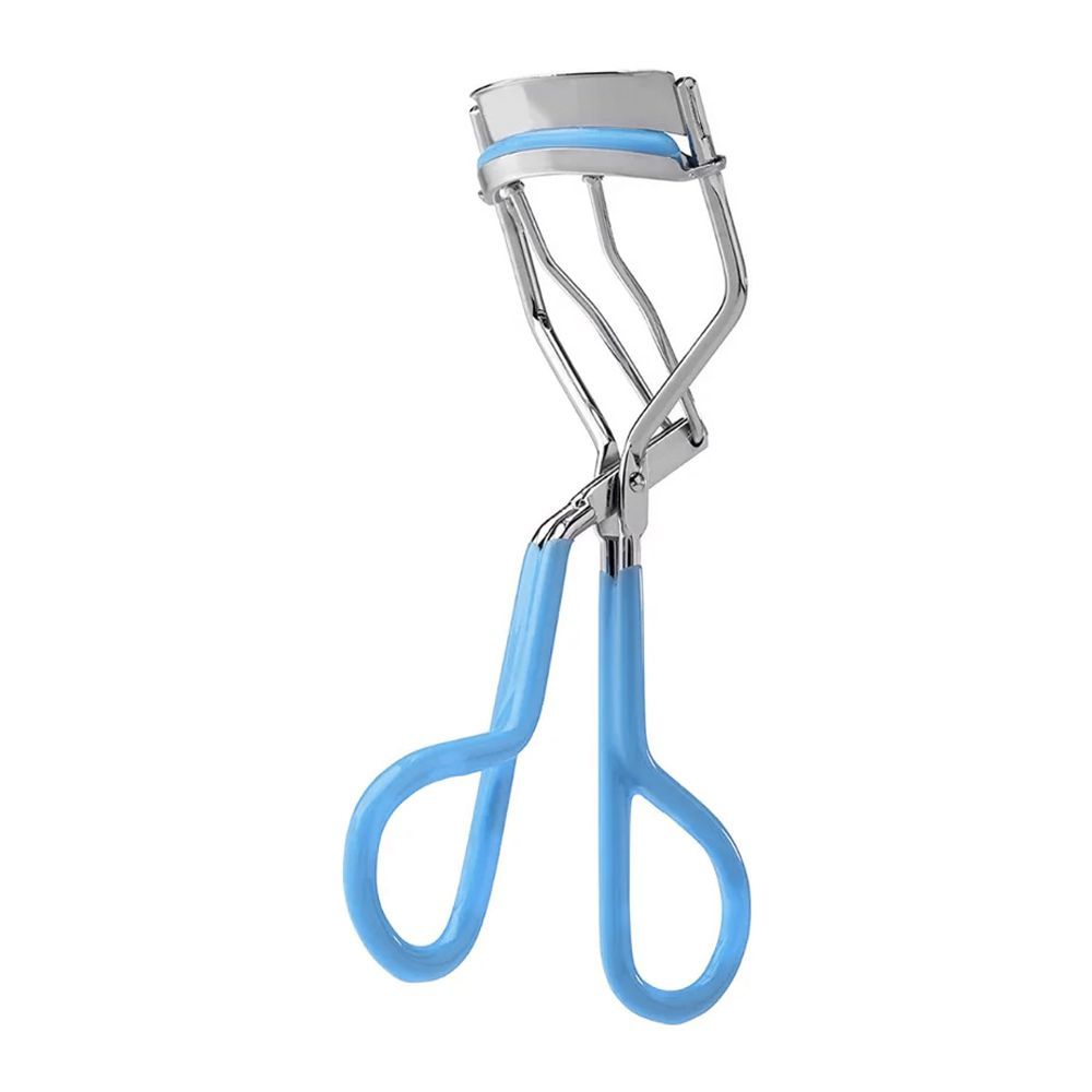 Muicin Vinyl Ash Eyelash Curler, Blue - Front View