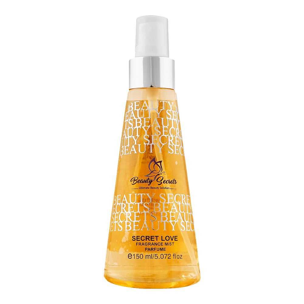 Beauty Secrets Secret Love Fragrance Mist, 150ml - Front View