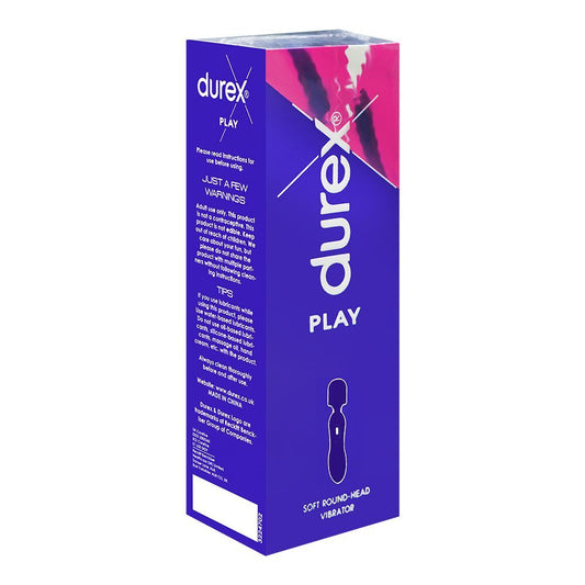 Durex Play Soft Round-Head Vibrator - Front View