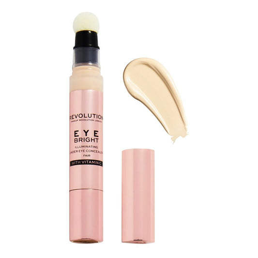 Makeup Revolution Eye Bright Illuminating Under Eye Concealer, Fair - Front View