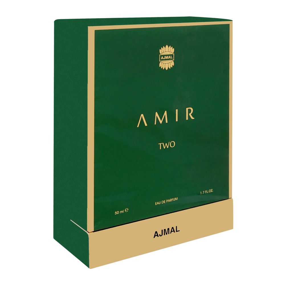 Ajmal Amir Two Eau De Parfum, For Men & Women, 50ml - Front View