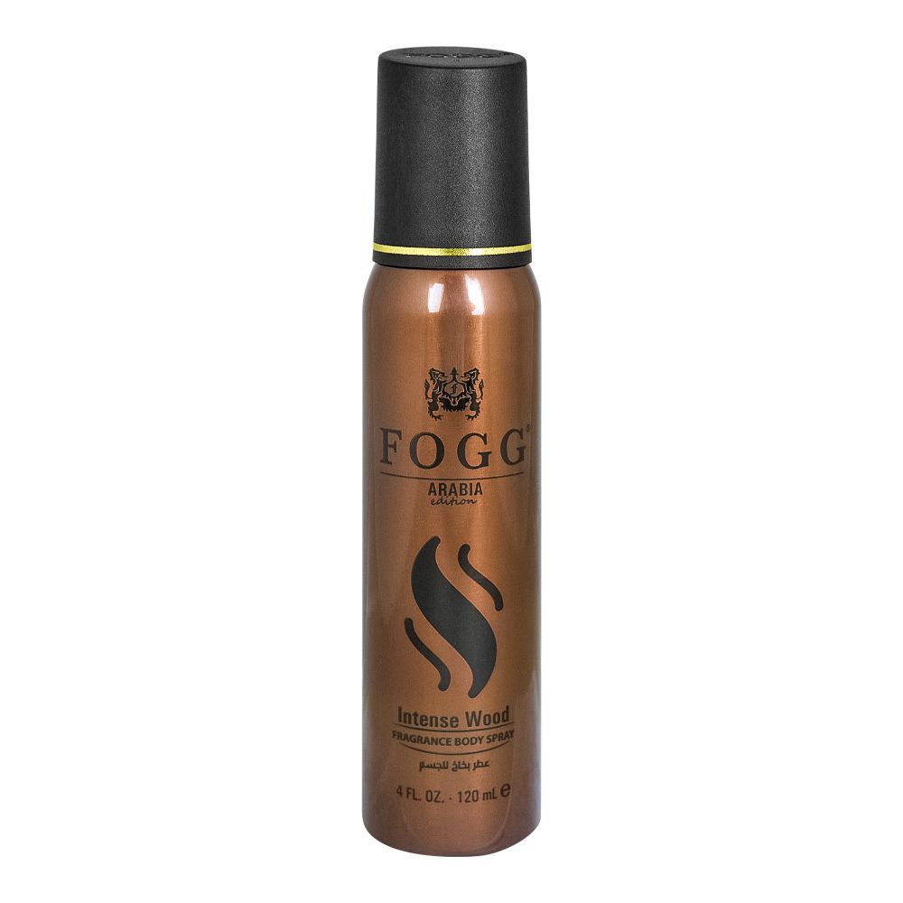 Fogg Arabia Edition Intense Wood Fragrance Body Spray, For Men, 120ml - Front View