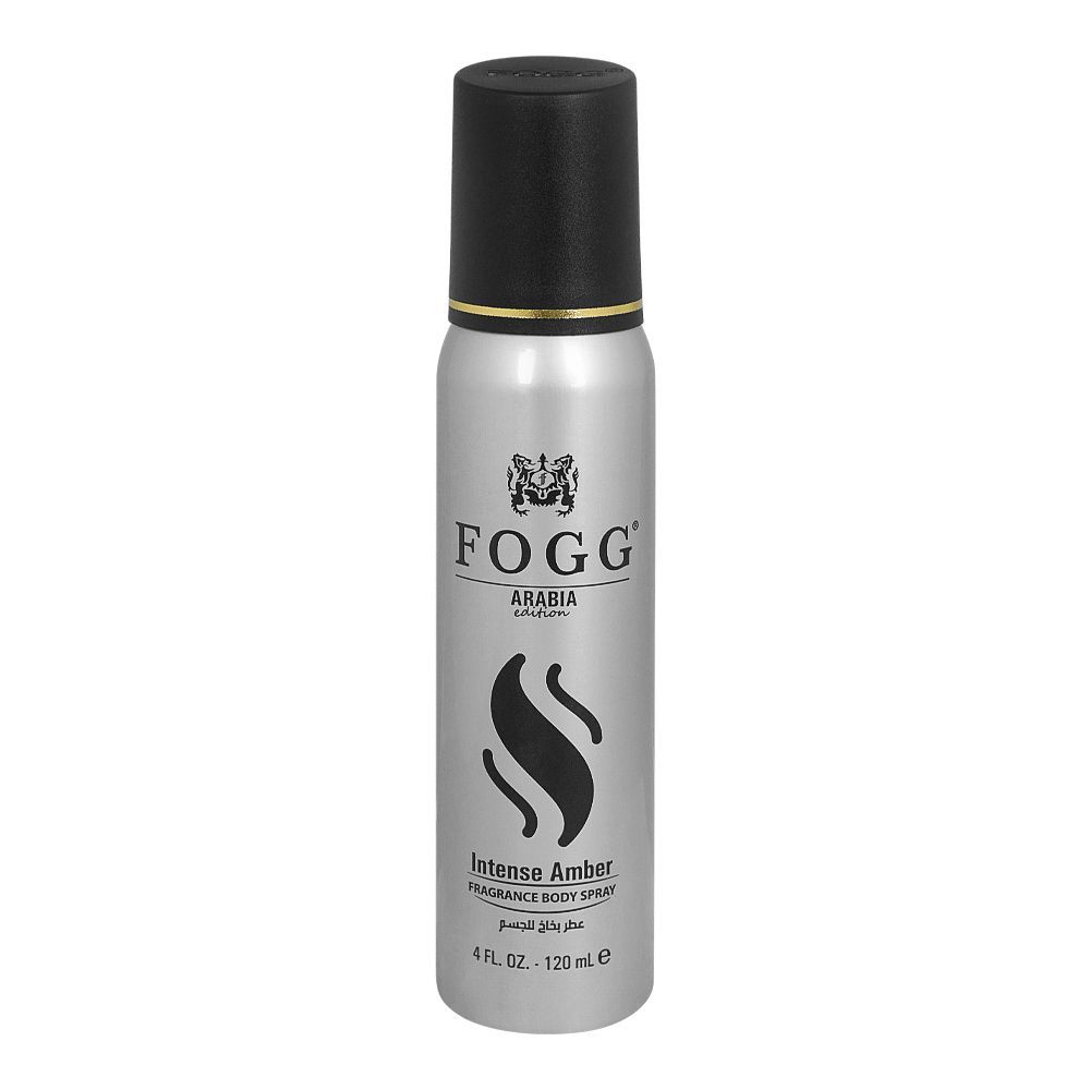 Fogg Arabia Edition Intense Amber Fragrance Body Spray, For Men, 120ml - Front View