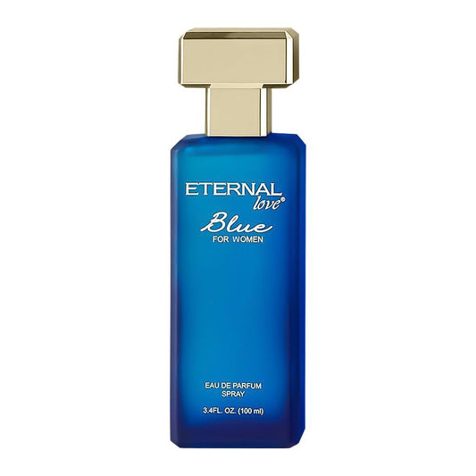 Eternal Love Blue Eau De Parfum, For Women, 100ml - Front View