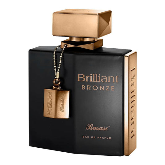 Rasasi Brilliant Bronze Eau De Parfum, For Men & Women, 100ml - Front View