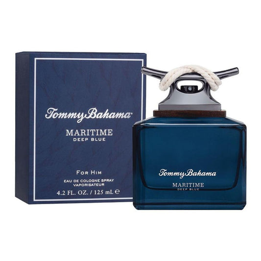 Tommy Bahama Maritime Deep Blue Eau De Cologne, For Him, 125ml - Front View