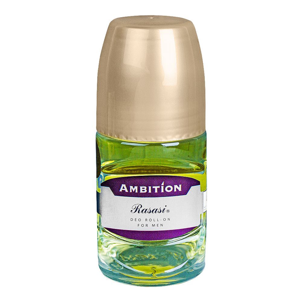 Rasasi Ambition Roll On, For Men, 50ml - Front View