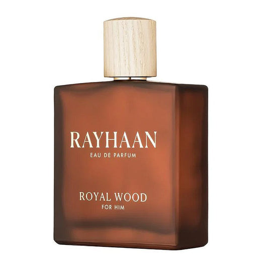 Rayhaan Royal Wood Eau De Parfum, For Men, 100ml - Front View