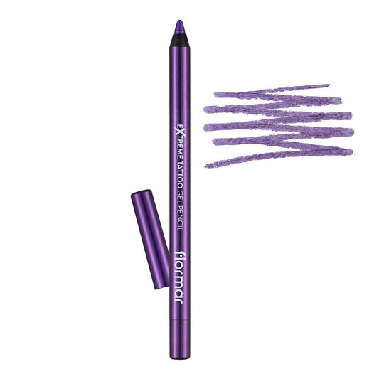 Flormar Extreme Tattoo Gel Pencil, 11 Purple Blaze -  Front View