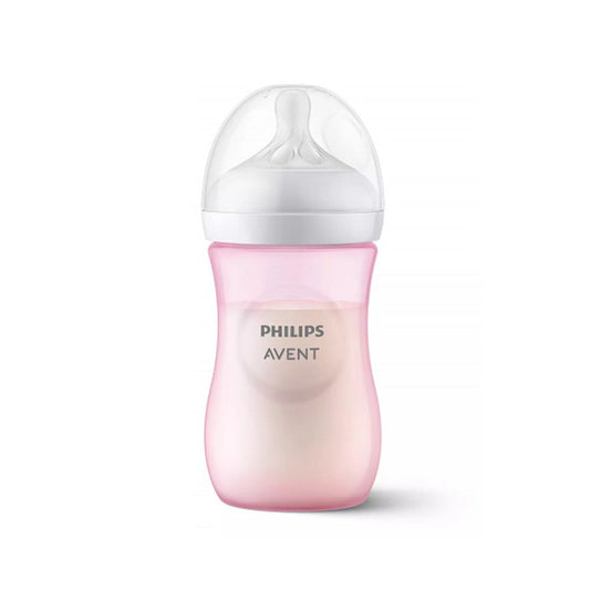 Avent Natural Response Baby Feeding Bottle, 260ml, SCF903/11 - Front View