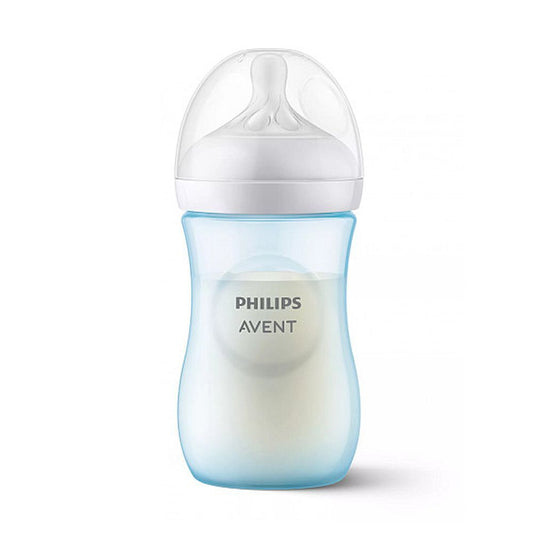 Avent Natural Response Baby Feeding Bottle, 260ml, SCF903/21 - Front View