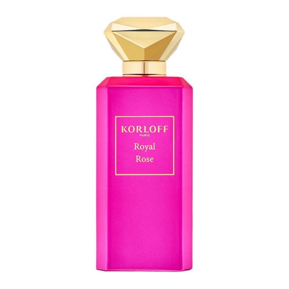 Korloff Royal Rose Eau De Parfum, For Women, 88ml - Front View