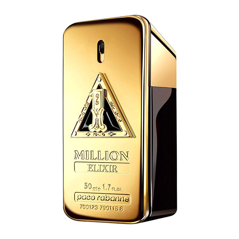 Paco Rabanne 1 Million Elixir Parfum Intense Natural Spray, For Men, 100ml - Front View