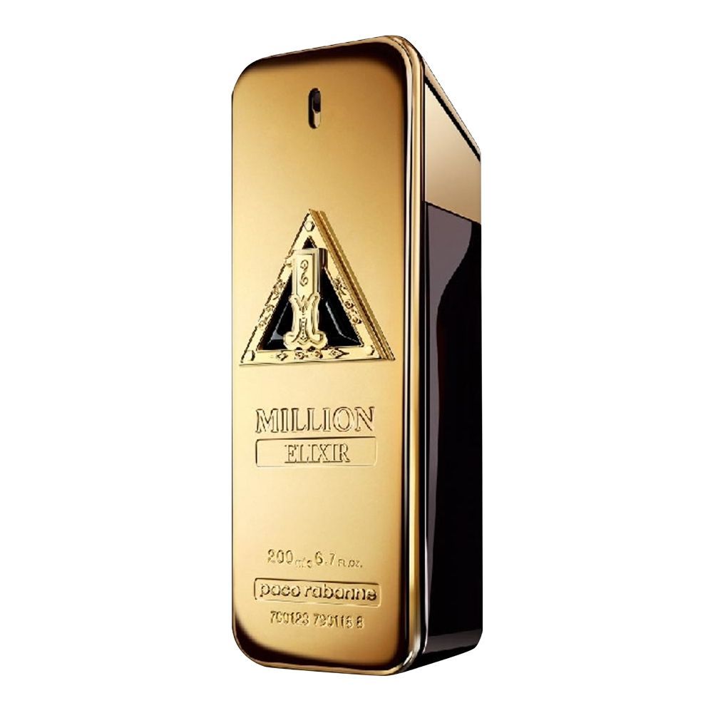 Paco Rabanne 1 Million Elixir Parfum Intense Natural Spray, For Men, 200ml - Front View