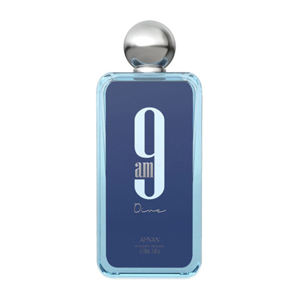 Afnan 9AM Dive, Eau De Parfum, For Men & Women, 100ml - Front View