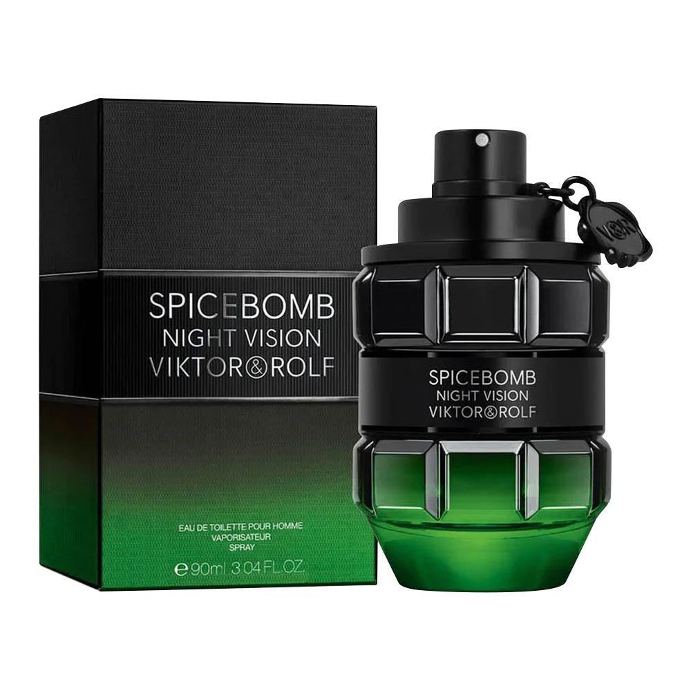 Viktor & Rolf Spicebomb Night Vision Pour Homme Eau De Toilette, For Men, 100ml - Front View