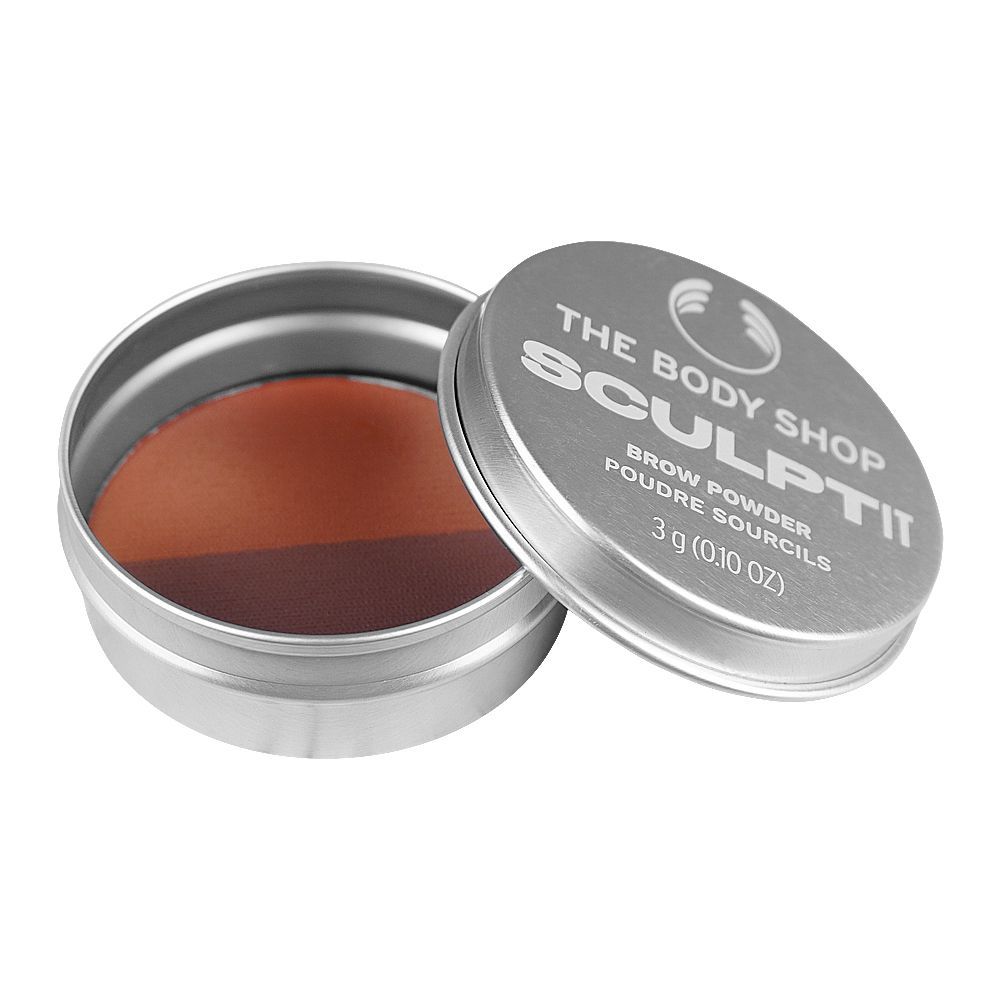 The Body Shop Sculpt It Brow Powder, 3g, Auburn - Front View