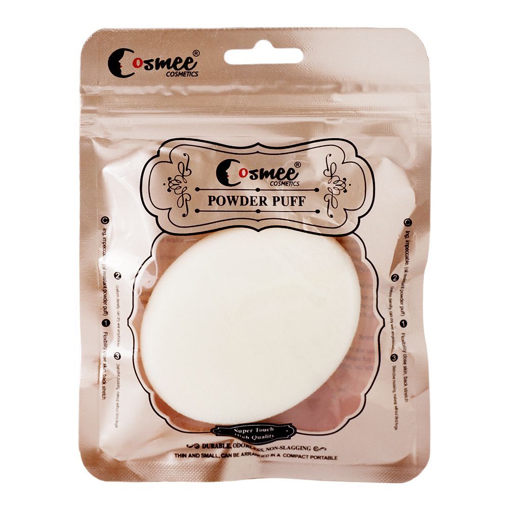 Cosmee Oval Puff, 1-Pack, 401 - Front View